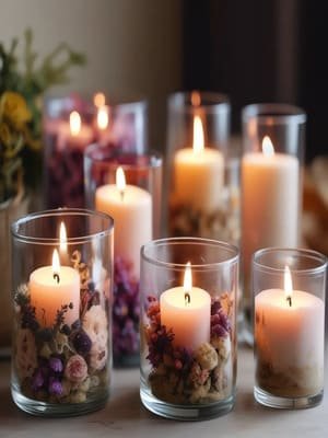 Velas decorativa